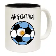 Argentina Football Country Supporter - Soccer Coffee Mug Cup - Gift Boxed