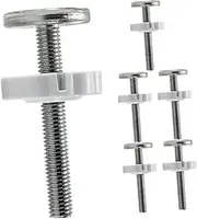 HAPINARY Adjustable Gate Hardware Pet Barrier Accessories Threaded Rods for Playpen