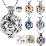Cut-Out Tree of Life with Small Urn Pendant Cremation Urn Necklace Jewellery