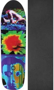 Quasi Skateboards Technicolor 9" Skateboard Deck + griptape