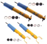 BILSTEIN SHOCK ABSORBER SET,FRONT & REAR SHOCKS,97-13 CORVETTE,46MM MONOTUBE,GAS