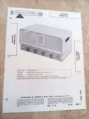 LAFAYETTE PA-61 TUBE amplifier - SCHEMATIC & PARTS -NEW SAMS PHOTOFACT 445-5