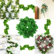 Artificial Grass Fall Ivy Grape Leaf Plants Fake Hanging Garland Vine Home Decor