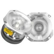 2x Timpano 900 Watt 4" PRO Audio Super Car Bullet Tweeters TPT-ST71 CHROME 8 Ohm
