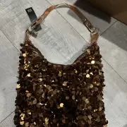 Cooper Round Sequin Bag - EUC