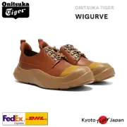 ONITSUKA TIGER WIGURVE (BROWN) UNISEX 1183C304.200 Classic Derby Style New Model