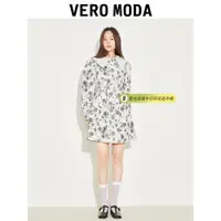 在飛比找ETMall東森購物網優惠-Vero Moda復古牛仔連衣裙文藝