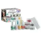 Cuccio Pro Powder Polish Nail Colour Dipping System Starter Kit Set Step 1-7