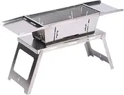 Portable Charcoal Grill Stainless Steels BBQ Grill For Garden Outdoor Cooking Camping Barbecue Grill