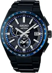 ASTRON(アストロン) Seiko SBXY041 [ASTRON Solar Radio Line Men's Metal Band] Watch Shipped from Japan, black, Modern