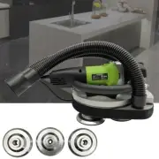 110V Three-wheel Wet and Dry Marble Grinding Polishing Machine Water Mill