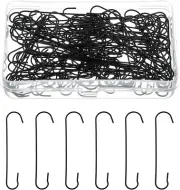 120 Pcs Christmas Ornament Hooks 0.51 X 2.36'' C Shape Ornament Hooks