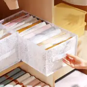 Foldable Polyester Closet / Drawer Organizer Clothes Underwear Socks Storage Box