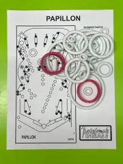 Jeutel Papillon Pinball Machine Rubber Ring Kit