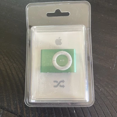 Apple iPod Shuffle 2nd Gen A1204 1GB MP3 Player, Green New Original Packaging