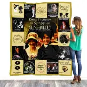 Sense And Sensibility Blanket, Sense And Sensibility Fleece, Sherpa Blanket