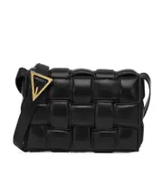 Bottega Veneta Padded Cassette Shoulder Bag One size black