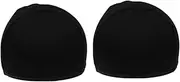 [JEWEDECO] Cycling Hats 2pcs Quick-Drying Helmet Liner Cap Skull Cap Lightweight for Sport Black