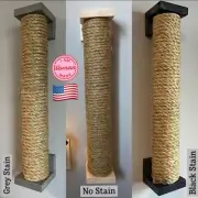 New Cat Wall Scratcher- Natural Unstained-Multiple Colors, Custom, Large Cat