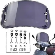 Motorcycle Windshield, Adjustable Wind Deflector, Motorcycle Fairing Windshield, Adjustable Front Fairing Windshield, Designed to Reduce Resistance to for an Experience