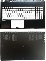 New LCD Back Cover Front Bezel Palmrest Bottom Case Top Cover Compatible for MSI GS63 GS63VR MS-16K1 MS-16K2 (Color : NO3)