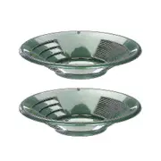 2pcs Plastic Gold Pan Basin Mining Pan Dredging Prospecting River Tool Wash Gold Panning Equipment