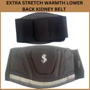 EXTRA STRETCH WARMTH LOWER BACK KIDNEY BELT MOTORBIKE MOTORCYCLE CYCLING SUPPORT