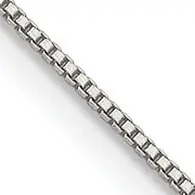 28 Inch Sterling Silver .6mm Box Chain