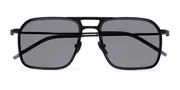 Kaleos Messer Titanium Polarized C5 Men's Sunglasses Blue Size 57