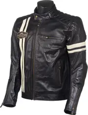 GC Bikewear Kirk, leather jacket , color: Black , size: 58