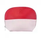 Elta MD Red and Pink Cosmetic Makeup Travel Bag - 9 x 7.5" x 3"