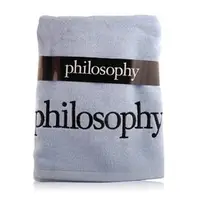 在飛比找蝦皮商城優惠-Philosophy 肌膚哲理 浴巾(藍/白二色可選)【美麗