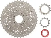 XIASABA 8 Speed 11 40T Steel Mountain Bike Cassette Freewheel Silver Bicycle Accessory with Hollow Out Design Lightweight Easy Installation Strength Durability Precise Adjustment C