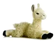 Aurora Flopsie LLAMA 12" Stuffed Animal Plush NWT lama 31155