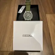 SEIKO SNK805K2 NATO belt Military Made in Japan