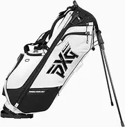 PXG Xtreme Carry Stand Bag B-PG-172 Type 9 4 Split Stand Caddy Bag Golf Bag (White)