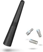 Bingfu 9.2cm Mini Car Radio Antenna Universal FM AM Stubby Antenna M4 M5 M6
