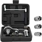 Torque Multiplier Wrench Set - Torque Wrench Set - Lug Nut Remover with Socket, Tire Change Kit for Vehicle Repair Wheel Maintenance