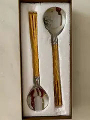 L’OBJET EVOCA COLD SALAD SERVING SET PAIR