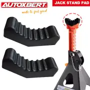 6Ton Rubber Axle Jack Pad Jack Stand Pad Adapter Frame Rail Lifting Protector 2x