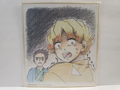 Demon Slayer Shikishi Art Board Zenitsu Agatsuma