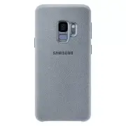 Samsung Galaxy S9 Alcantara Cover - Pale Blue