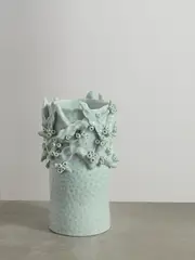 [MARLOE MARLOE] MARLOE MARLOE - + Net Sustain Jules Ceramic Vase - Mint - One size One size Green