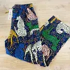 Gorman Scrub Em Up With Love Cheetah Scrubs Pants Size M Aus (12-14) BNWT