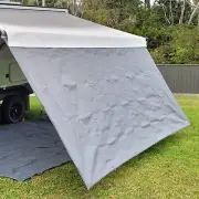 4.27m CGear Privacy Screen Sun Shade Suits 15ft Roll Out Caravan Awning Motorhom