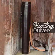 Back Arrow Quiver Genuine Cow Leather Arrow Holder Traditional Handmade Quivers