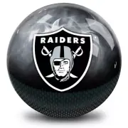 OTB NFL Las Vegas Raiders On Fire Bowling Ball