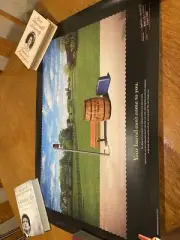 MAKER'S MARK WHISKEY BOURBON POSTER 36 X 24