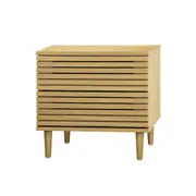 Oikiture Bedside Tables Side Table 2 Drawers Bedroom Furniture Storage Cabinet