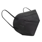 KN95 BLACK Protective 5 Layer Face Mask 5 PACK